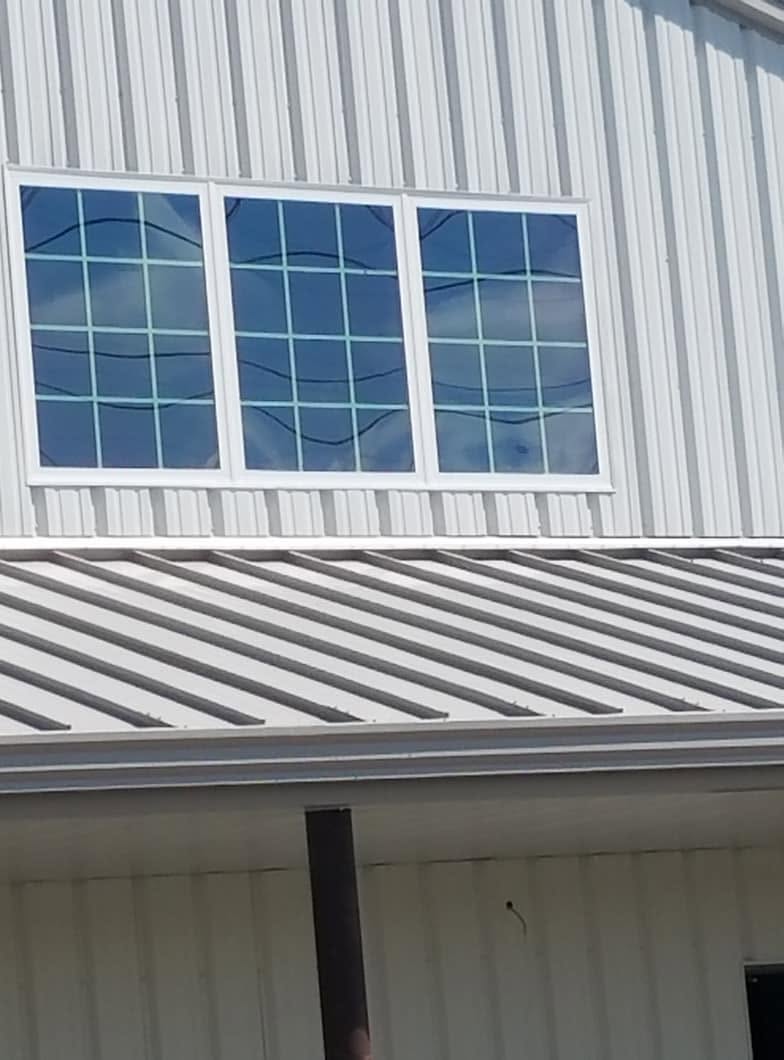 Commercial metal building windows